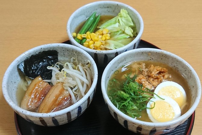 Three Types of Ramen Cooking Class in Osaka - Three Ramen Types in 2.5 Hours, Starting at Kitahorie