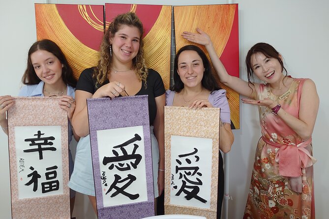 Traditional Calligraphy Experience near Dotonbori - Key things to look forward to