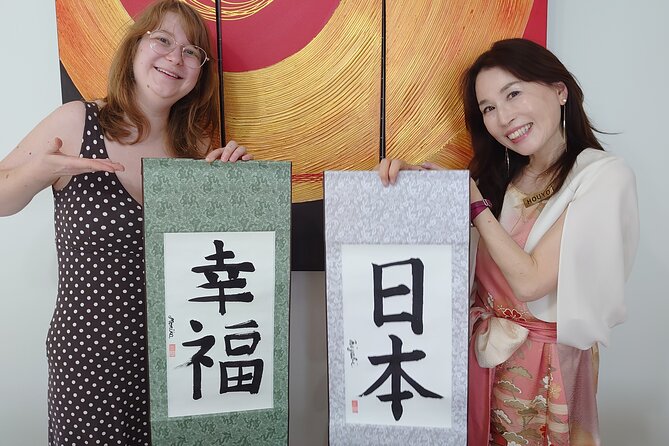 Traditional Calligraphy Experience near Dotonbori - Price and value for a one-hour Japanese cultural skill