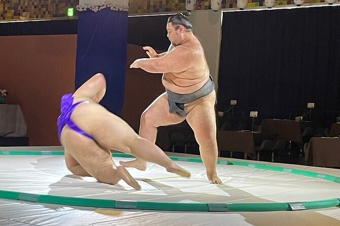 Up-Close Sumo Experience at Ochi Stable: Wear Kimono in Osaka - Getting involved: what the interaction feels like