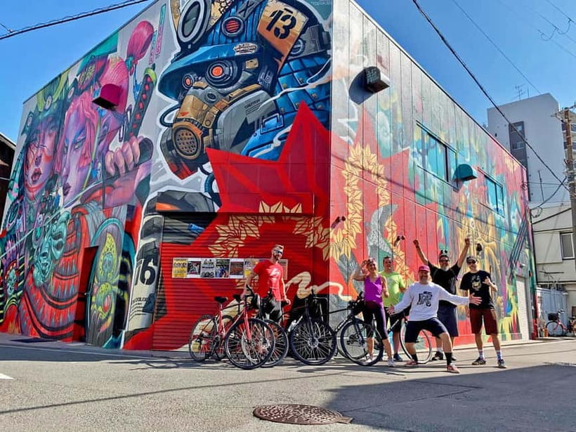 Urban Canvas: Osaka Street Art Bike Tour - Key Points at a Glance