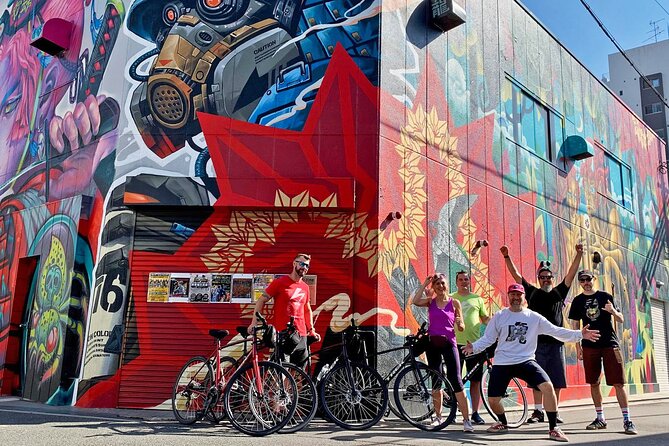 Urban Canvas: Osaka Street Art Bike Tour - Stop 3 in Nakazaki-cho: Boutiques, Galleries, and Pizza in a 100-Year-Old Building