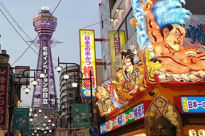 Walking Tour of Osaka's 5 Must-See Sights, with Ramen for Lunch - Shinsekai and Tsutenkaku Tower: retro Osaka with free wandering time